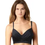 About U Soft Non Padded Black Bra