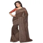 Venice Multi Color New Fancy Georgette Saree