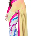 Mizzoli  Multi Georgette  Casual Print Saree