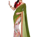 Mizzoli Multi Designer Georgette Printed Sarees
