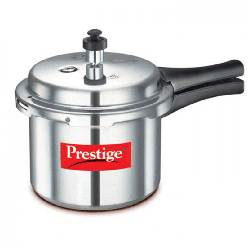 Prestige Aluminum Pressure Cooker, 3 Ltr.