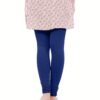 Comfort Fit Stretchable Dark Blue Cotton Legging - Image 2