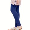 Comfort Fit Stretchable Dark Blue Cotton Legging - Image 3