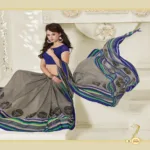 Maira Multi Pure Weight Lace Saree