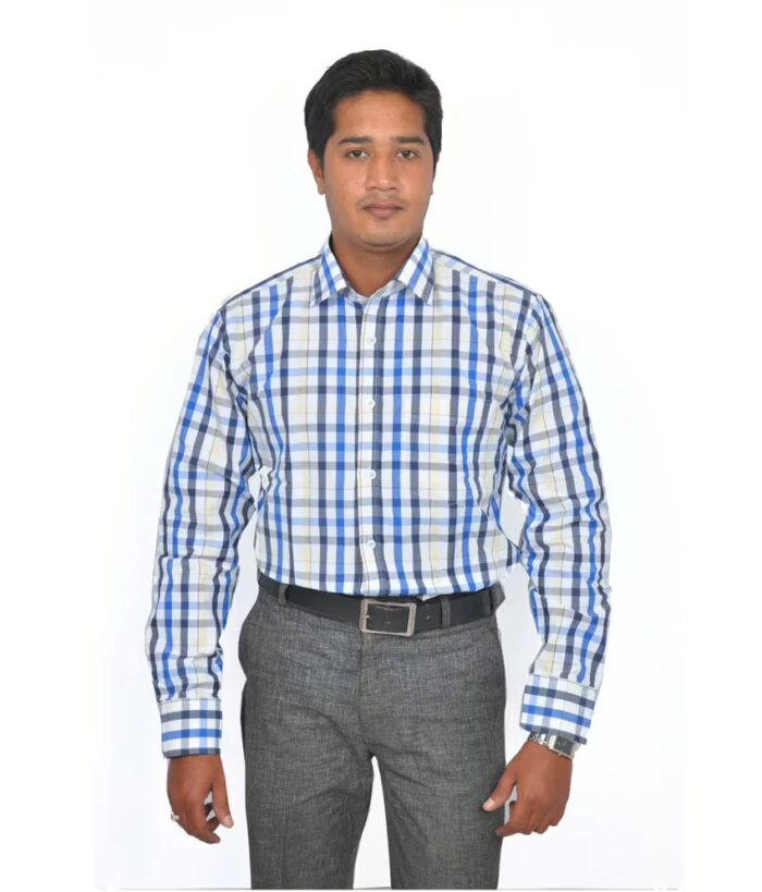 Unicot Smart Check Design Shirt
