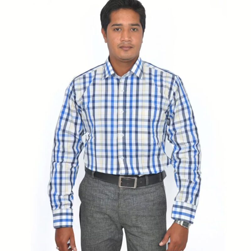Unicot Smart Check Design Shirt