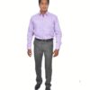 Unicot Purple Slim Fit Checks Shirt - Image 3