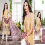 Hi-Fashion Multi color Print Straight Suit