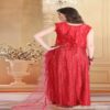 Pazaar Rangoli Rose-Madder Red Embroided Lehenga Choli - Image 2