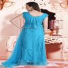 Pazaar Rangoli Maya Blue Embroided Lehenga Choli - Image 2