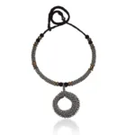 Pazaar Silver Dokra Festival Necklace