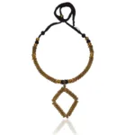 Pazaar Golden Dokra Festival Necklace