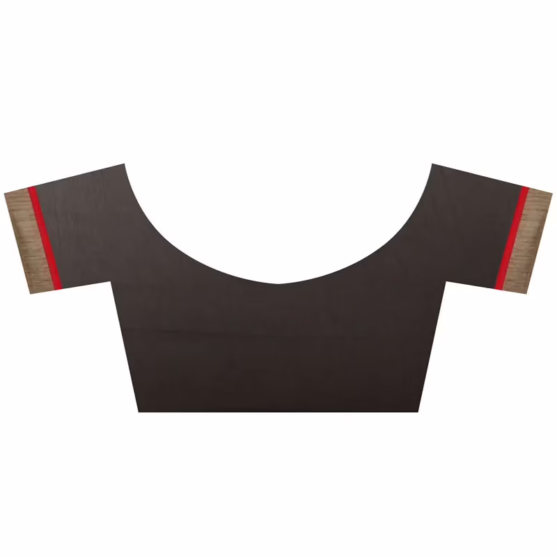 Lookslady Printed Red Chiffone saree - Image 4