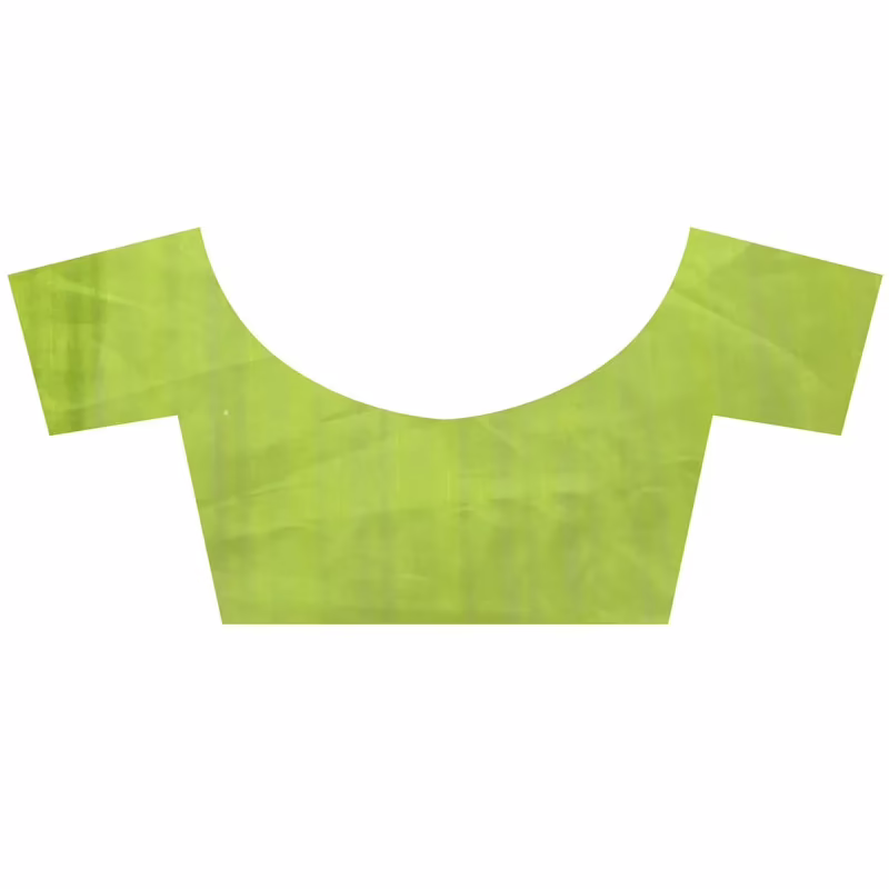 Lookslady Printed Green Bhagalpuri Saree - Image 3