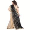 Lookslady Embroidered Black Georgette Saree - Image 4
