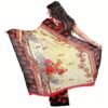 Lookslady Printed Beige Faux Georgette saree - Image 4