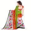 Lookslady Printed Red Georgette saree - Image 3