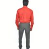 Unicot Red Solid Plain Shirt - Image 4