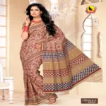 Monalisa Cotton Multi Color Saree