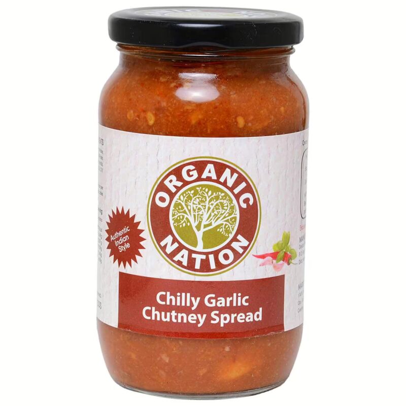 Organic Nation Chilly Garlic Chutney Spread