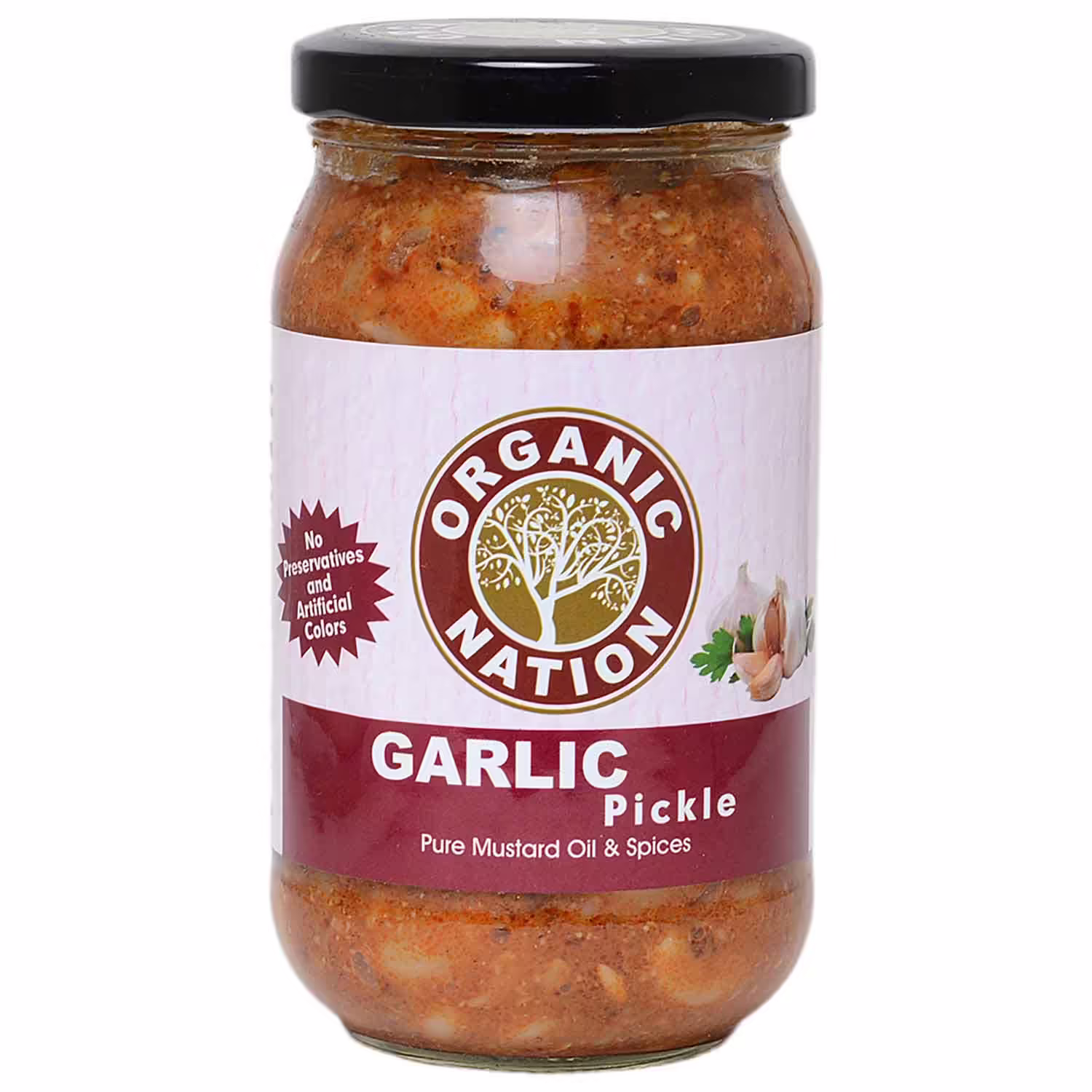 Organic Nation Garlic Pickle