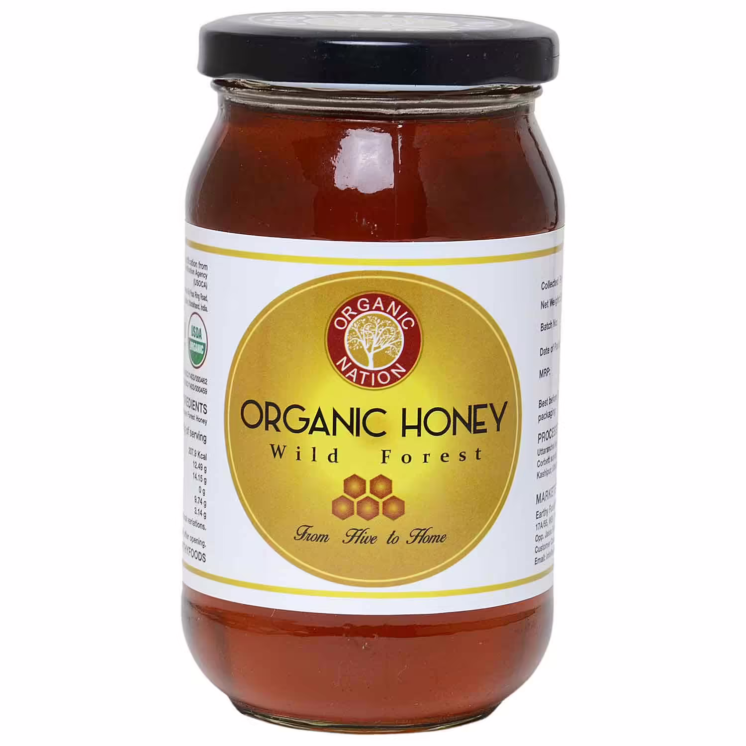 Organic Nation Wild Forrest Honey