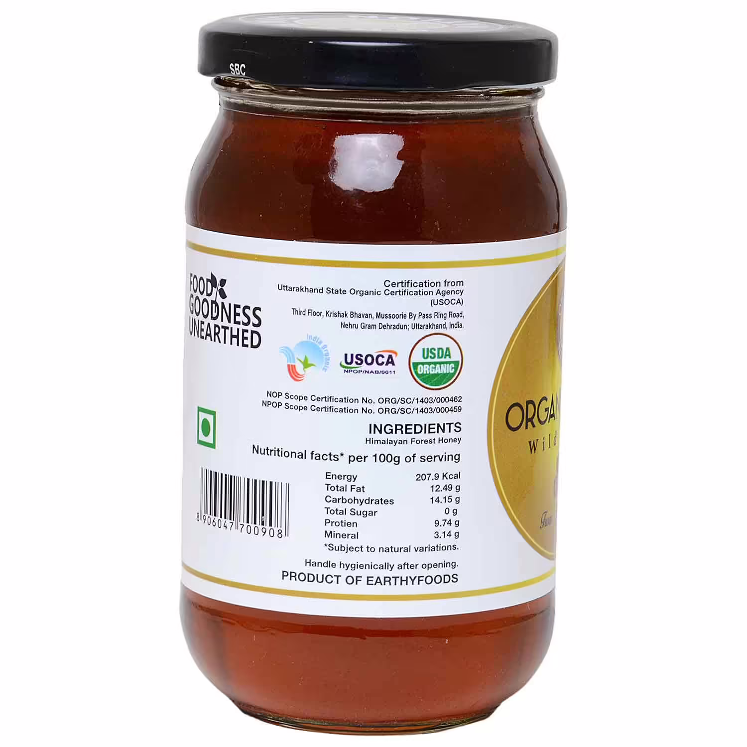 Organic Nation Wild Forrest Honey - Image 2