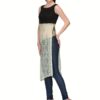 Raas prêt Elegant Sheer Green Floral Lace Black Slim Fit Dress Tunic - Image 3