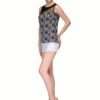 Raas Prêt Trendy Black White Cotton Comfort Daywear Top - Image 4