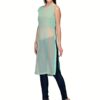 Raas Prêt Casual Sheer Printed Pastel Green Tunic Top - Image 3