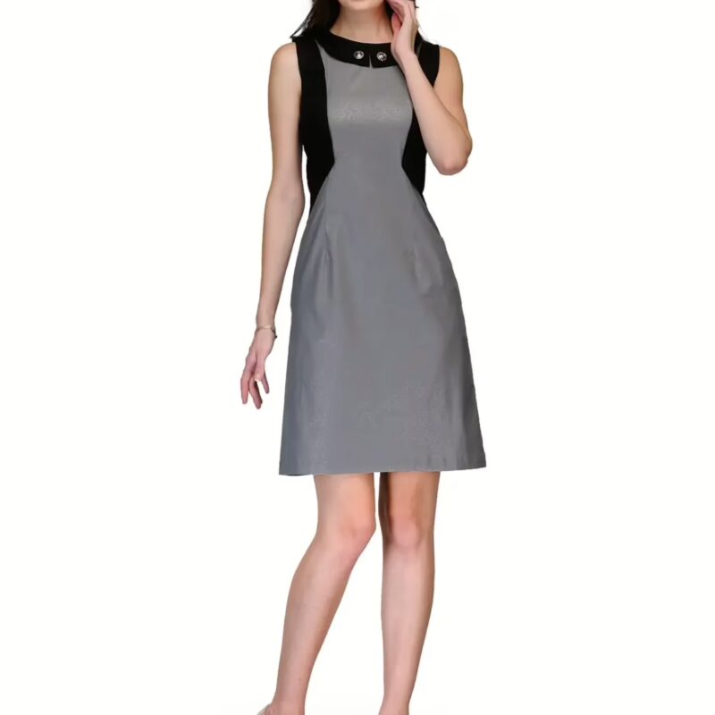 Raas prêt Smart Peter Pan Collar Shimmer Party Dress