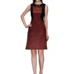 Raas Smart Peter Pan Collor Stylish Party Dress