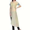 Raas Prêt Fashionable Lime Yellow Cotton Shirt Top - Image 3