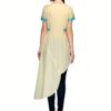 Raas Prêt Fashionable Lime Yellow Cotton Shirt Top - Image 4