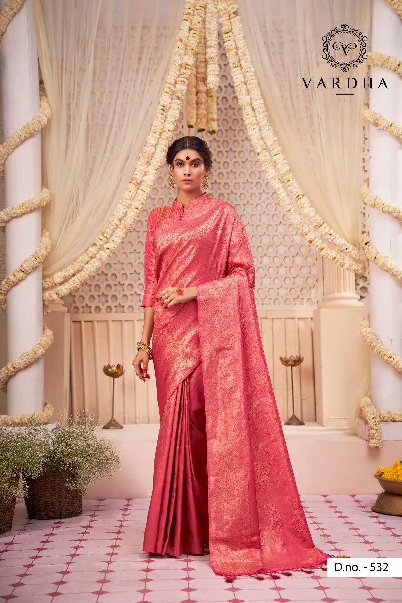 Amara Red Zari Women Saree
