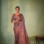 Anvaya Grey Zari Women Saree