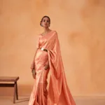 Asya Vol.3 Orange Zari Women Saree