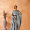 Asya Vol.2 Blue Zari Women Saree - Image 2