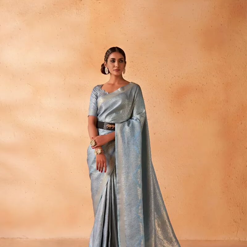 Asya Vol.2 Blue Zari Women Saree