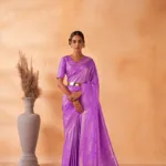 Asya Vol.2 Purple Zari Women Saree