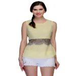 Bumpkin Lace cutwork sleeveless top