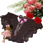 Stylish Black Bridal Brief