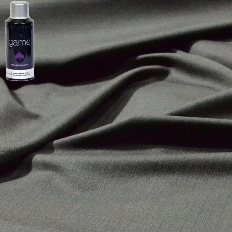 Raymond Men Poly Blended Suit Fabric Grey Free Deo