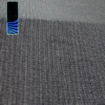 Raymond Dark Grey Self Check Tweed Coat Fabric Free Deo