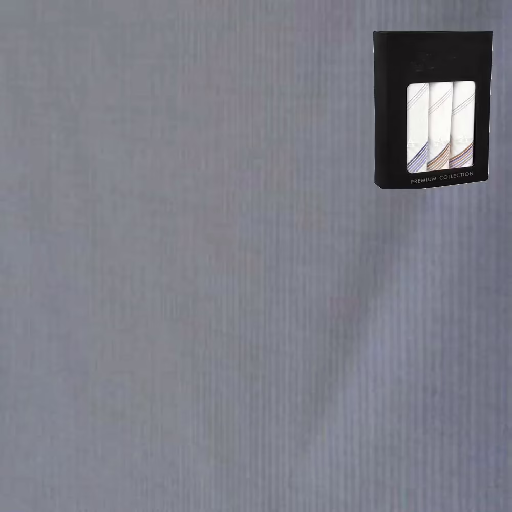 Raymond Purple With White Small Linning Shirting Fabric Free Handkerchief