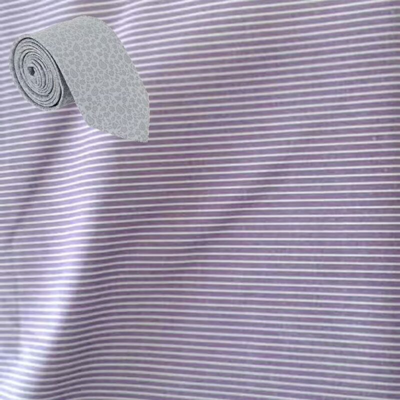 Raymond Purple With White Linning Shirting Fabric Free Tie