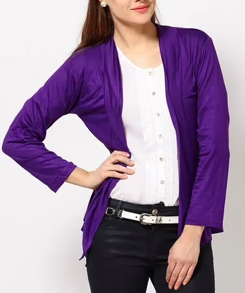 Offers To Eye On Purple & Pink Shrug - Image 2