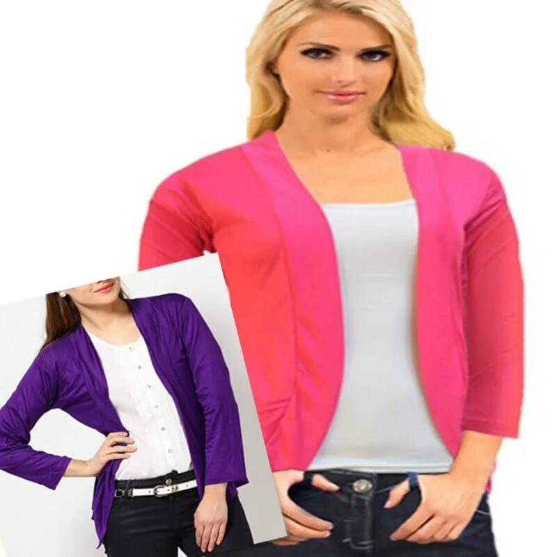 Offers To Eye On Purple & Pink Shrug