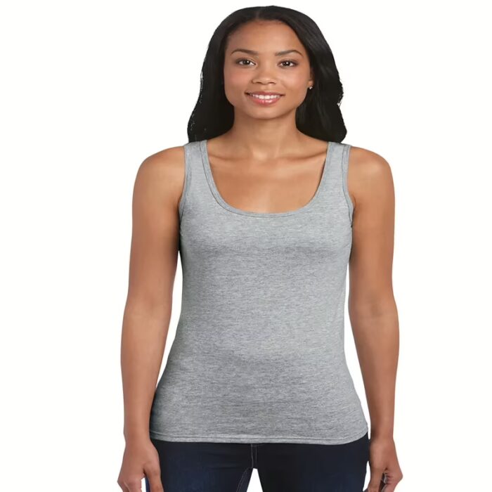 Classy Grey Women Tank Top