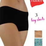 Hanes Pack Of 3 Comfy Boyshort